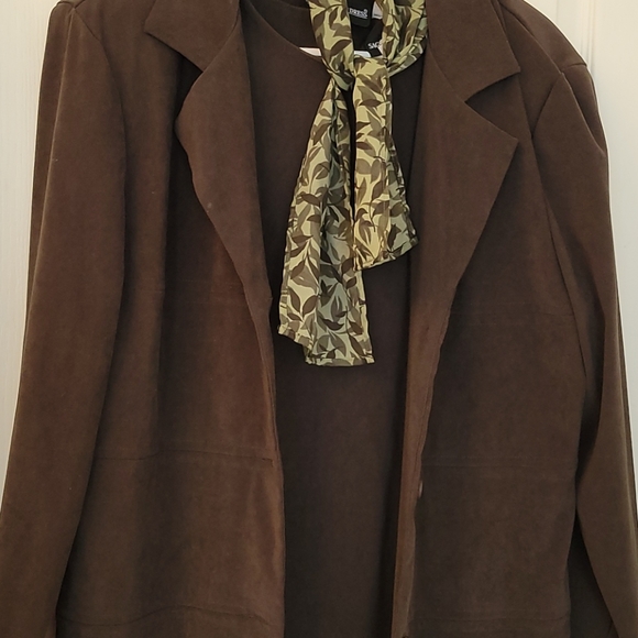 Womans 3pc Dress/Blazer/Scarf - Picture 6 of 9
